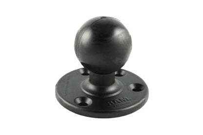 RAM Base - Round Plate (3.68") with Ball.