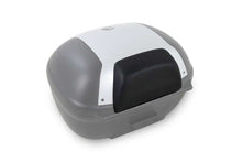 Black Journey Series top case backrest by Hepco & Becker, compatible with models 40, 42, 50, and 52.