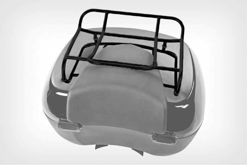 BMW K600 GT Ergonomics - Topcase luggage Rack.
