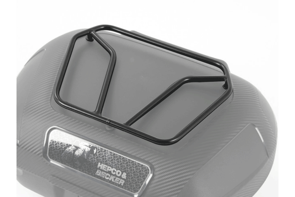 Black Hepco & Becker Topcase Railing for Orbit Top case 54L.