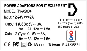 Handlebar Mounted 36W PD USB-C + QC 3.0 (Aluminium)