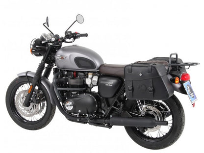 Triumph Bonneville T100 Sidecases Carrier - C-Bow.
