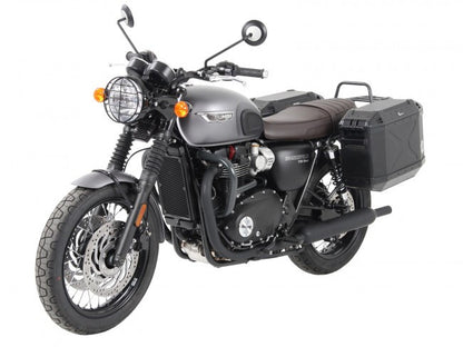 Triumph Bonneville T100 Sidecases Carrier - Permanently Fixed.