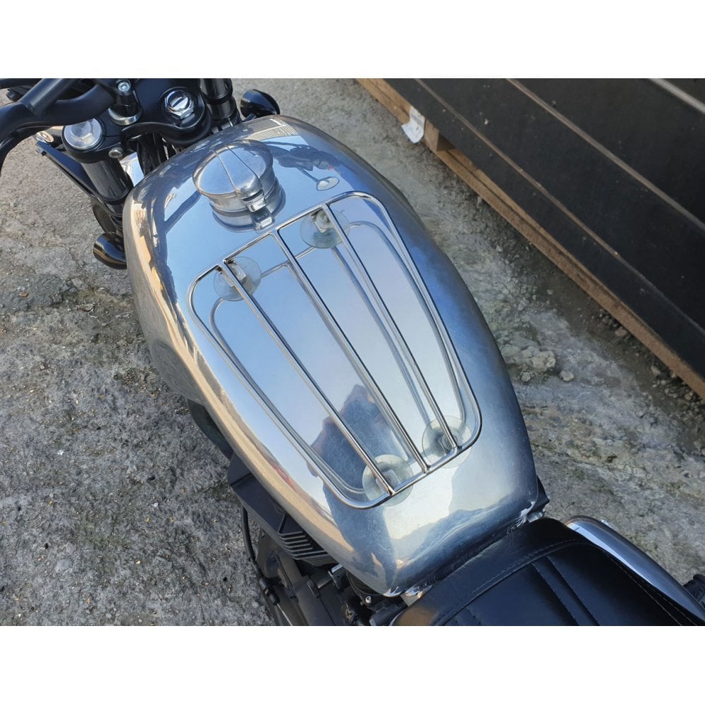 Universal Carrier Aero Parcel Rack - Stainless Steel.