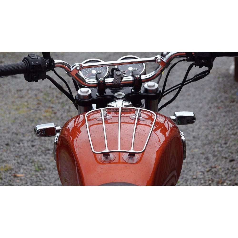 Universal Carrier Aero Parcel Rack - Stainless Steel.