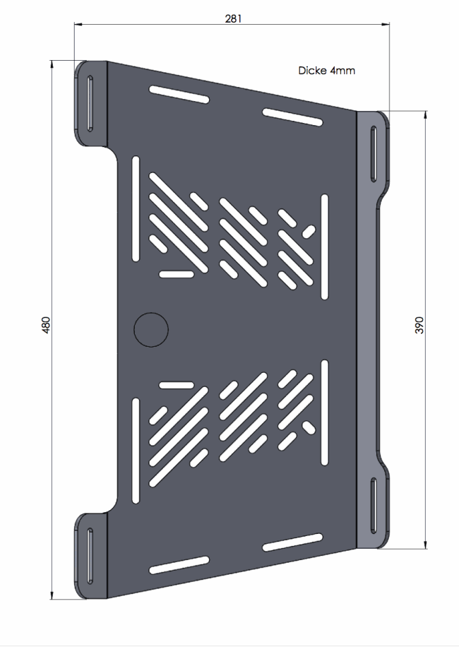 Honda Africa Twin Carrier - Rear Enlargement.