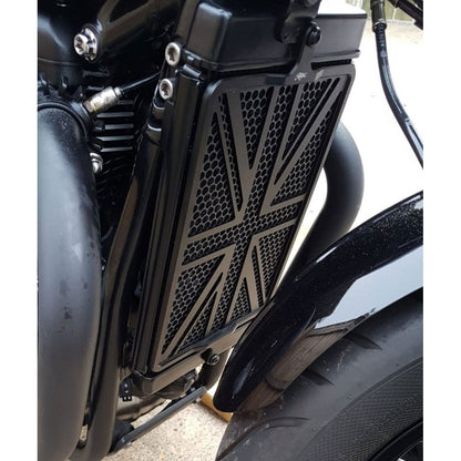 Triumph Bobber Radiator - Protection.