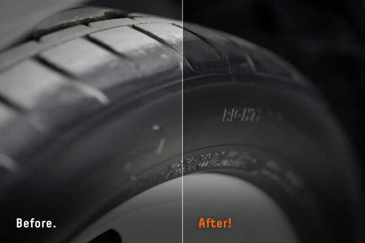 Black Tyre Color