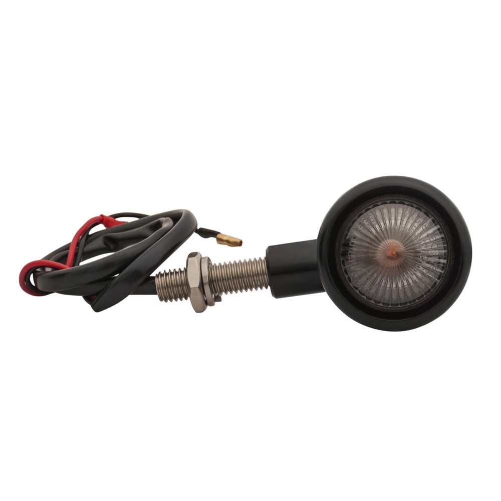 Billet Turn Indicator Signals - Aluminium / Black.