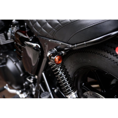 Billet Turn Indicator Signals - Aluminium / Black.