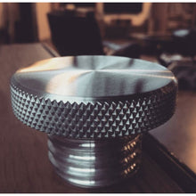 Custom Fuel Gas Cap - Billet Aluminium - Spun Satin Finish.