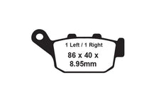 Brakes - FA496V Semi Sintered - EBC (Rear)