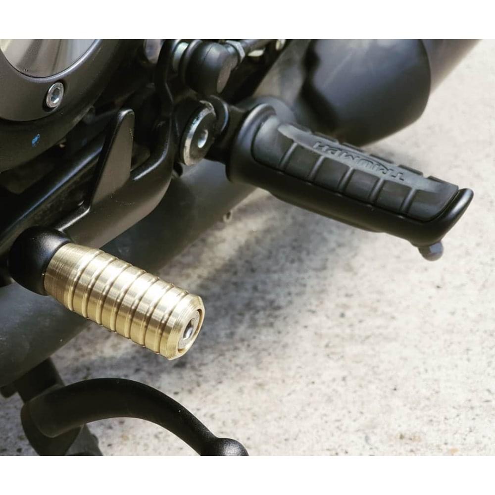 Triumph Styling - Gear Shifter (Brass Ribbed)