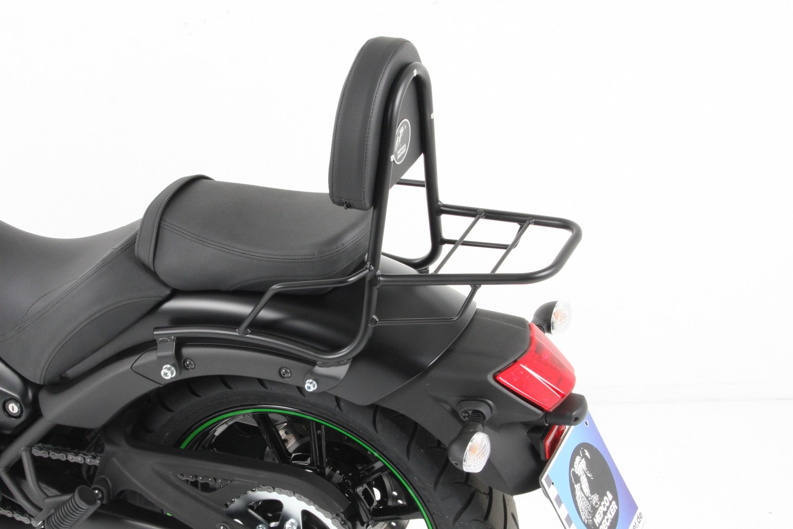 Kawasaki Vulcan S Ergonomics - Backrest (with Small Carrier).