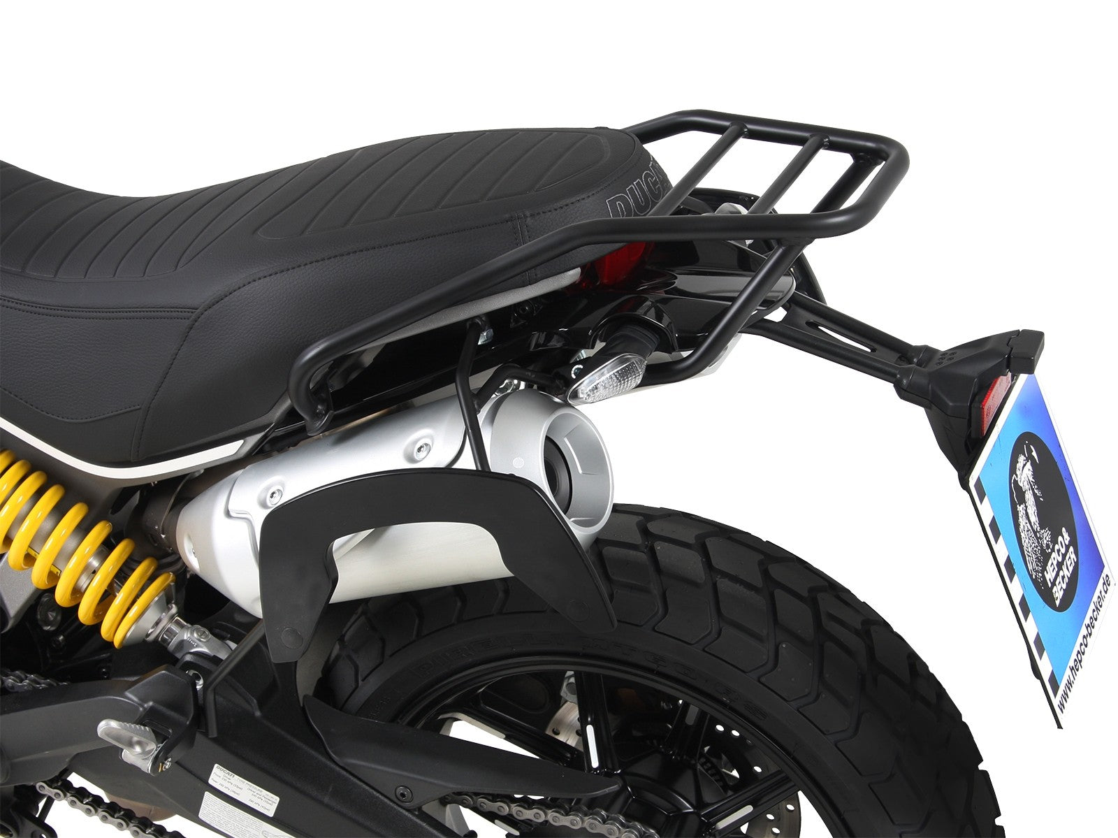 Ducati Scrambler 1100 (2018-) Carrier Topcase - Tubed Carrier.