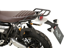 Triumph Scrambler 1200 XE  / XC Carrier - Sidecases 'C-Bow' (Left Side, Black).