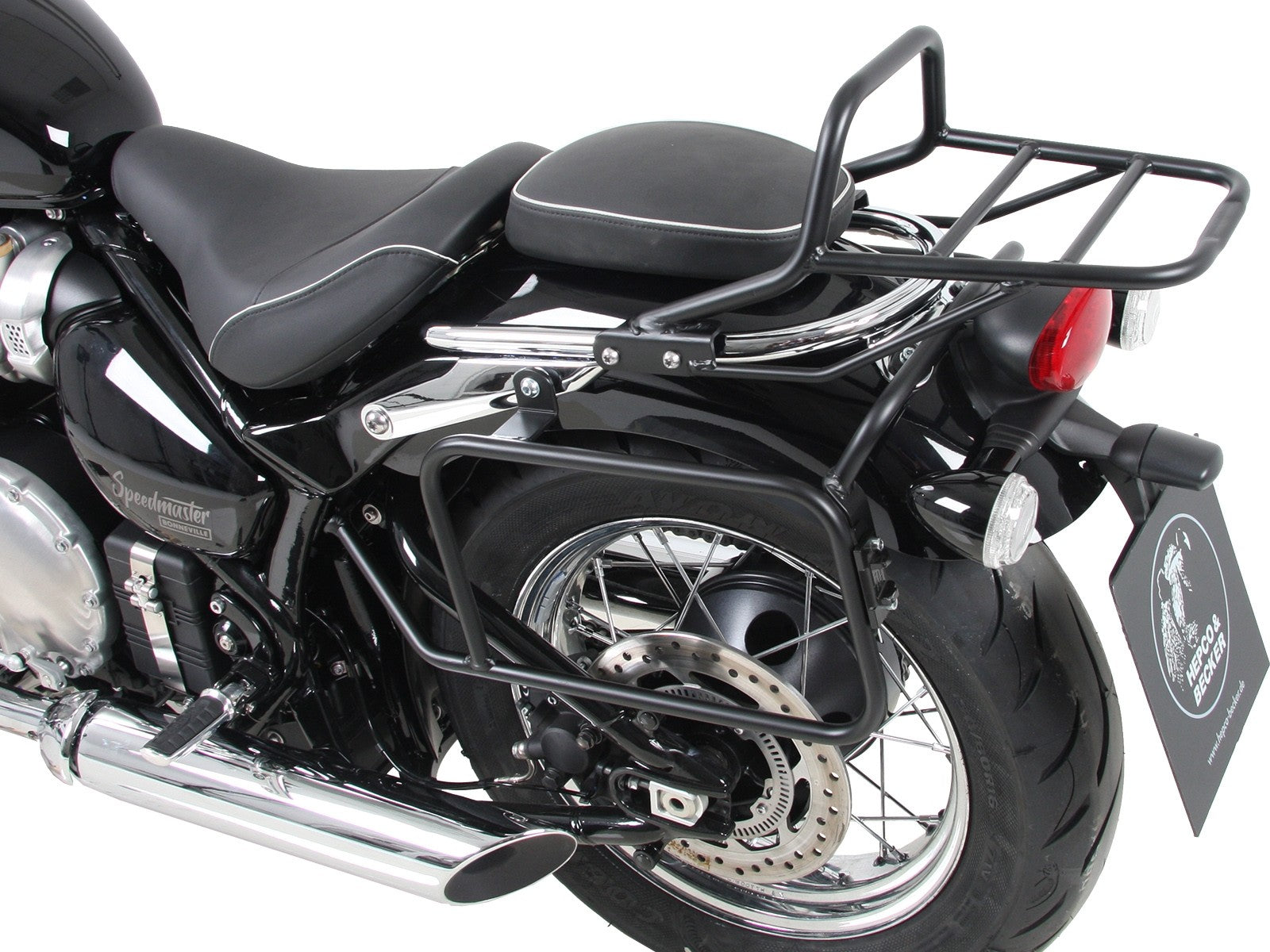 Triumph Bonneville SpeedMaster Carrier Topcase - Tubed Carrier.