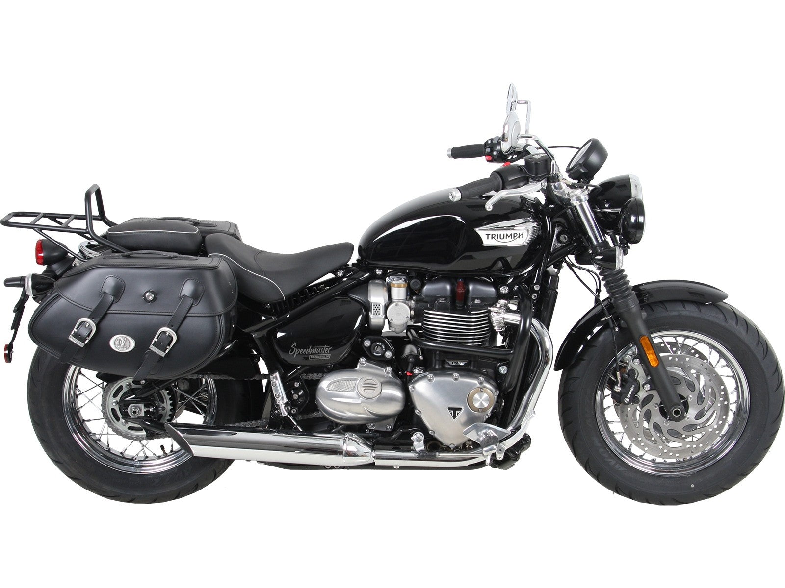 Triumph Boneville SpeedMaster Sidecases Carrier - C-Bow.