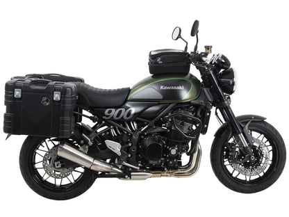 Kawasaki Z900 Cafe Luggage - Side case carrier.