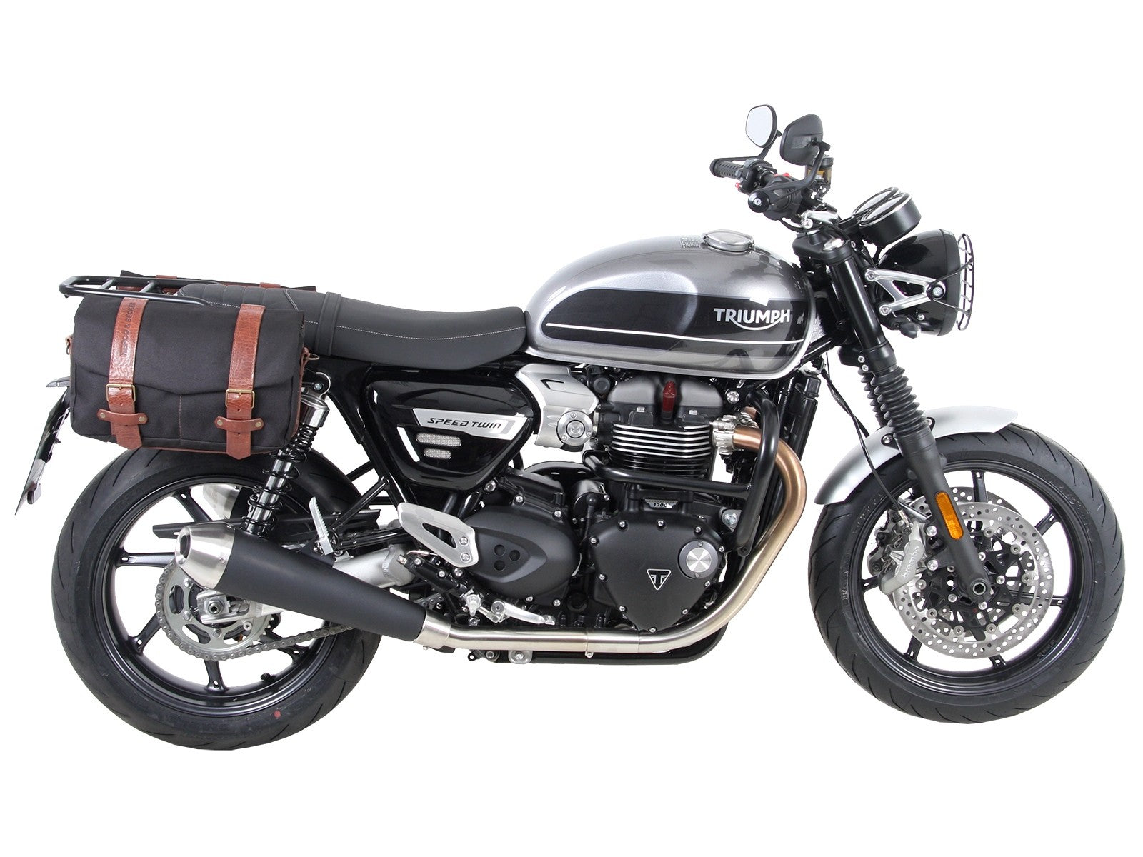 Triumph Speed Twin C-Bow Soft Bag Carrier – Motousher Motorcycle