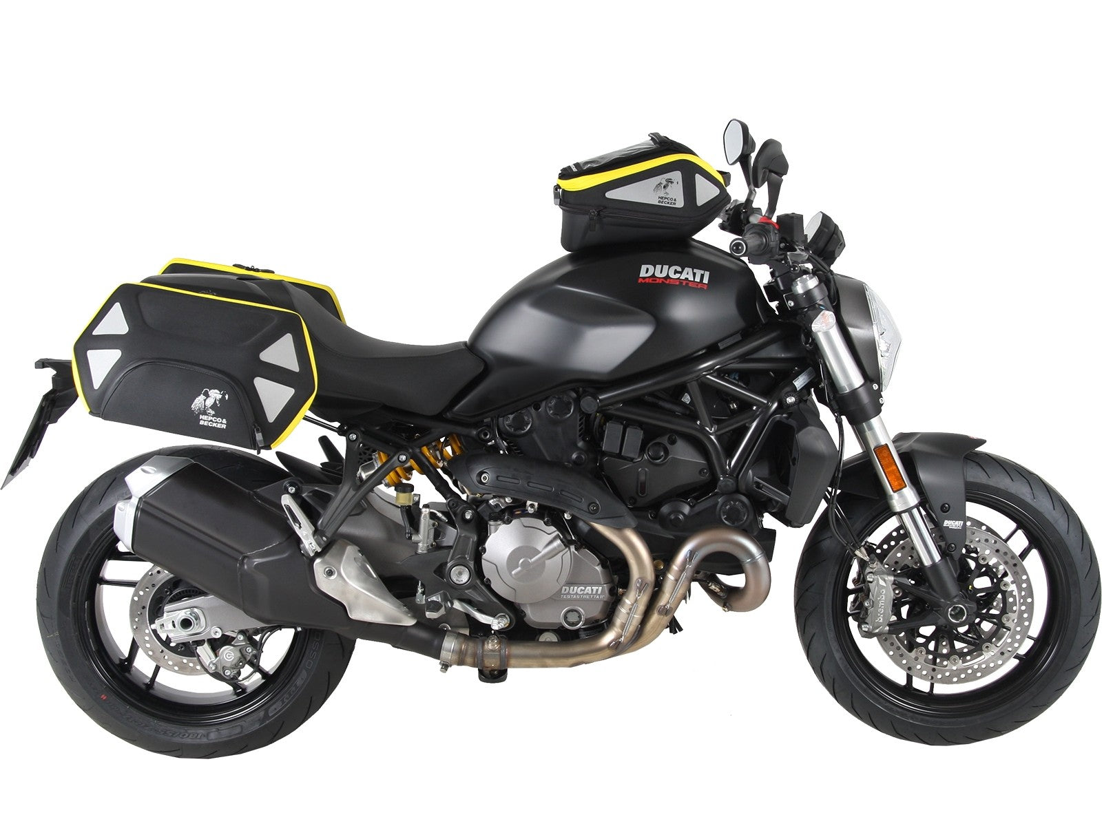 Ducati Monster 821 Carrier - C-Bow Luggage Systems.
