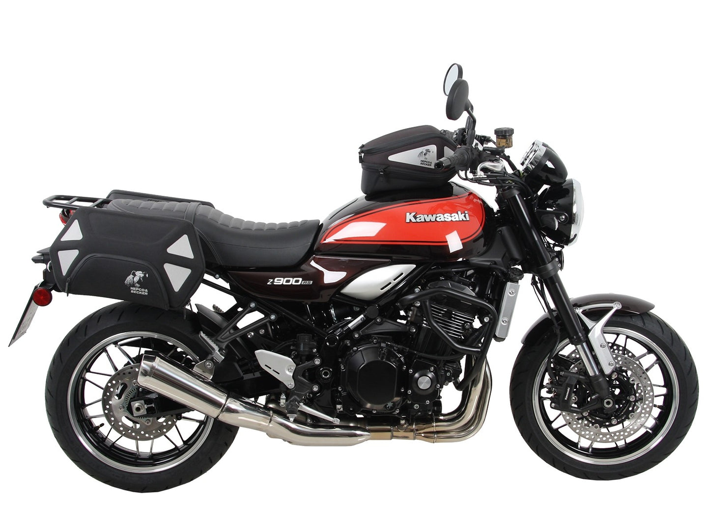 Kawasaki Z900 Cafe Luggage - C-Bow Carrier.