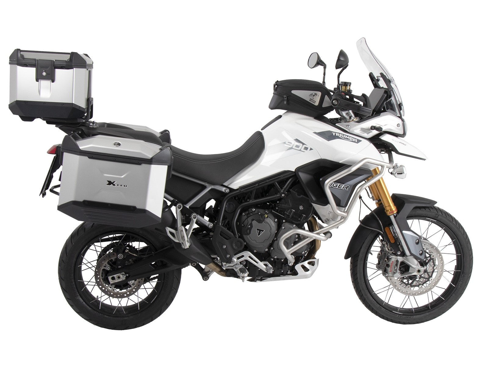 Triumph Tiger 900 Rally Sidecases Carrier - "Lock It".