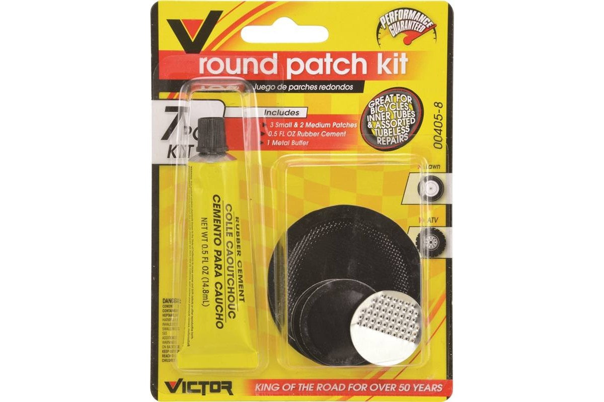 Tyre Repair - Patch Kit (CEMENT + PATCH)
