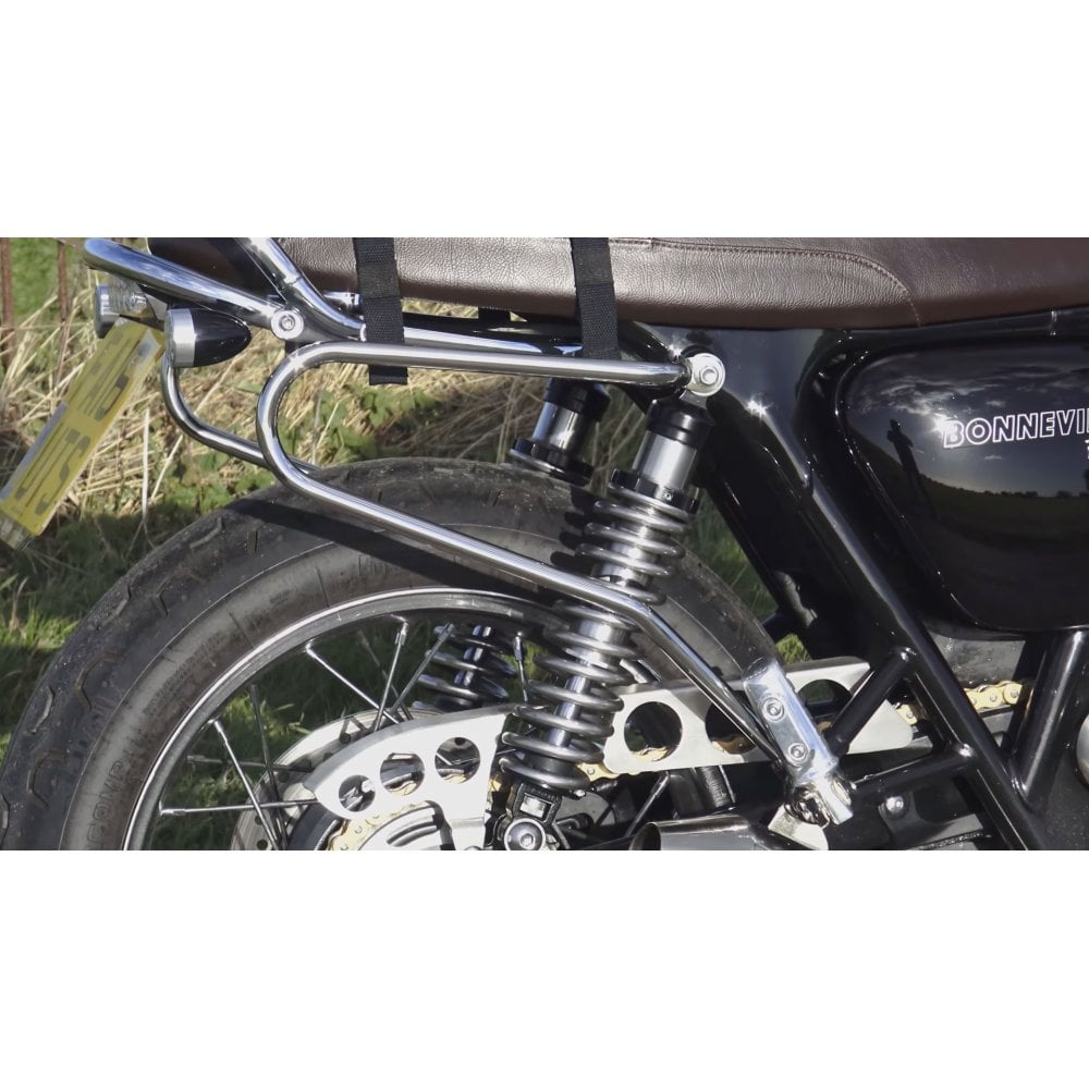 Triumph Bonneville A3 Pannier/Luggage Rails - Pair.