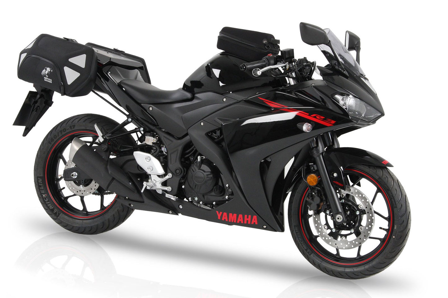Yamaha YZF R3 Sidecases Carrier - C-Bow 2015-).