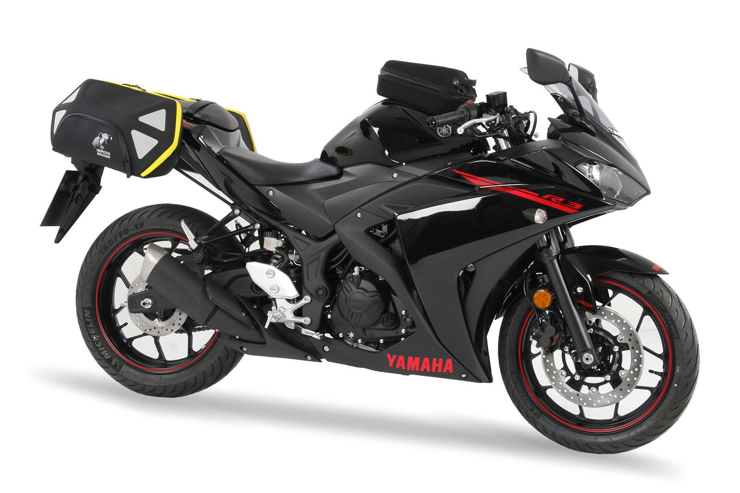 Yamaha YZF R3 Sidecases Carrier - C-Bow 2015-).