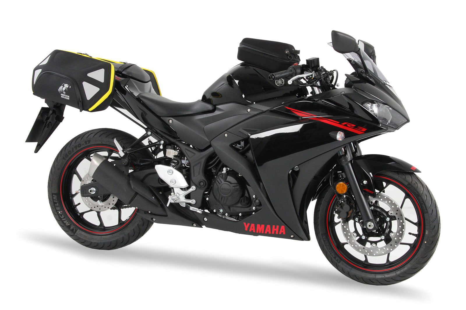 Yamaha YZF R3 Sidecases Carrier - C-Bow 2015-).