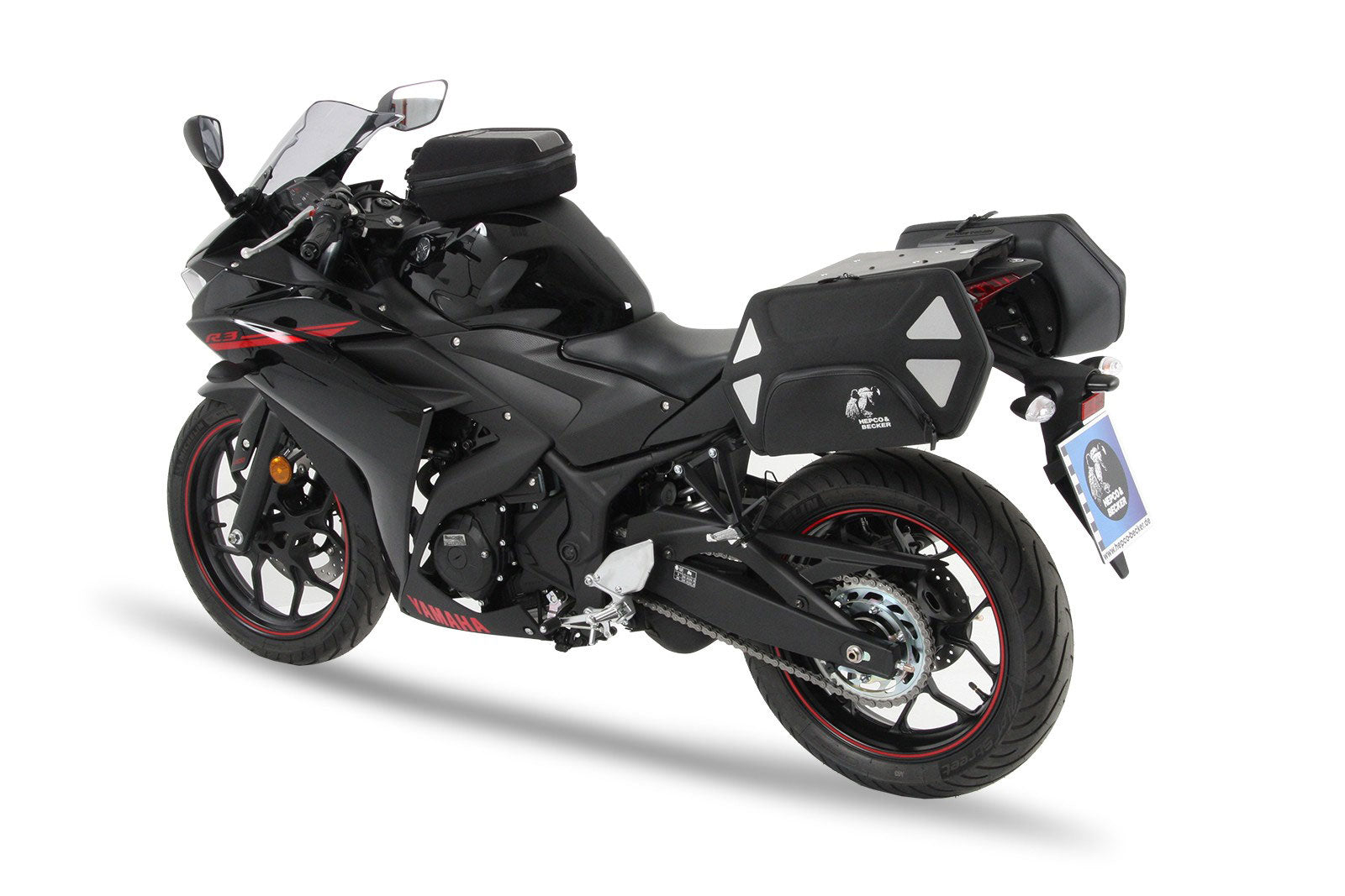 Yamaha YZF R3 Sidecases Carrier - C-Bow 2015-).