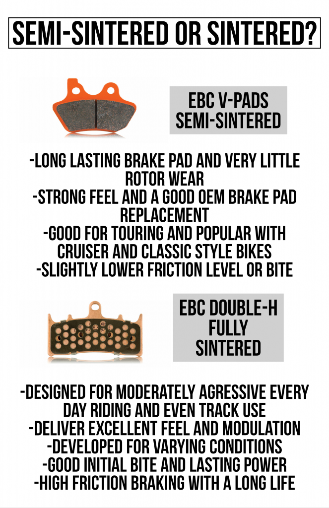 brake pads compared