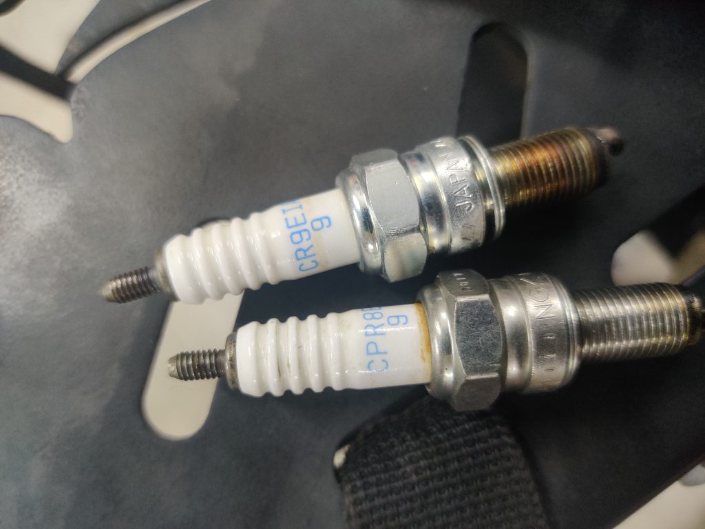 used spark plugs